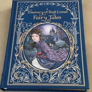 A Treasury of Best-Loved Fairy Tales - Blue Hardcover